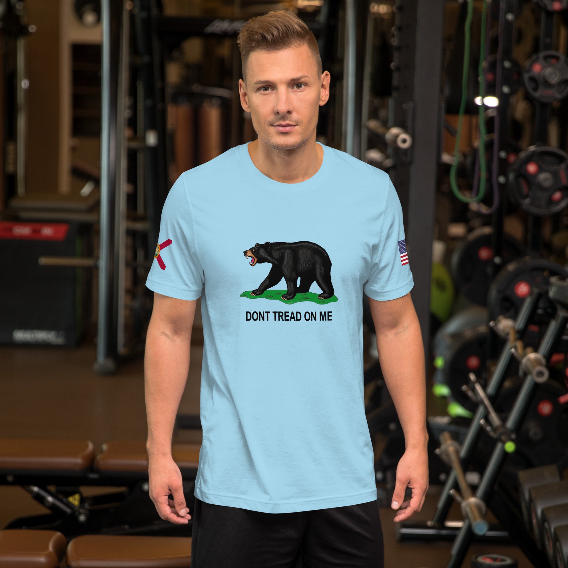 DONT TREAD ON ME - FL Black Bear - Blue