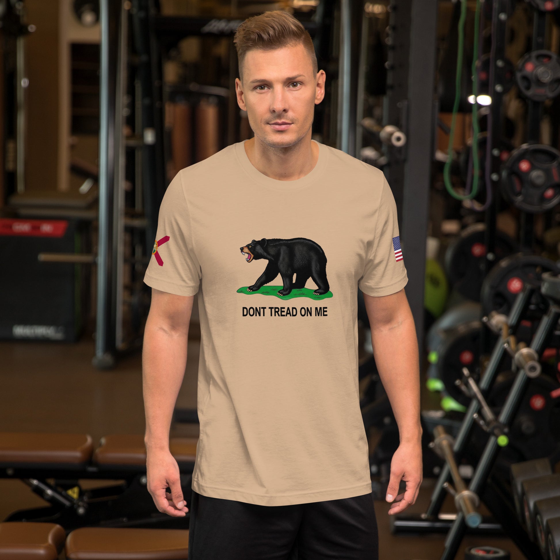 DONT TREAD ON ME - FL Black Bear - Tan