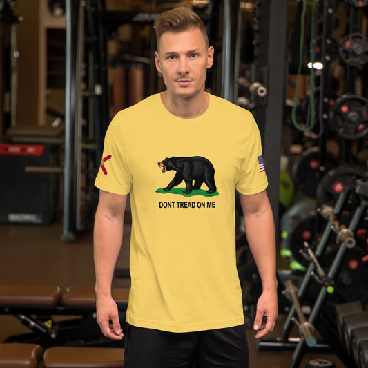DONT TREAD ON ME - FL Black Bear - Yellow